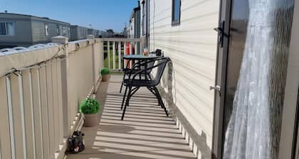 Lovely Caravan at Ingoldmells Just Behind Sealands