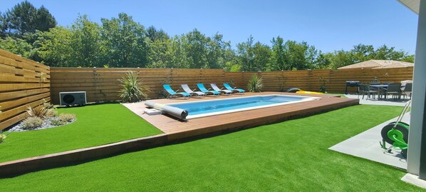 Piscine chauffée