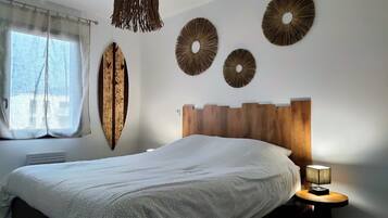 3 chambres, fer et planche Ă repasser, lit parapluie, Wi-Fi gratuit