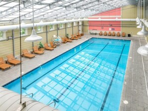 Indoor pool, outdoor pool