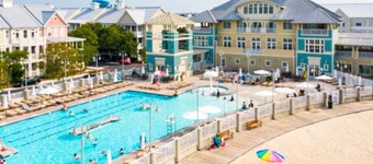 The Harbor House-Bayside-Pool-2 Blocks from Beach