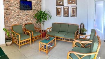 Flat-screen TV, Netflix, streaming services