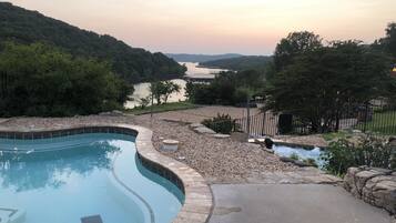 Indoor pool, a heated pool