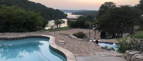 Indoor pool, a heated pool