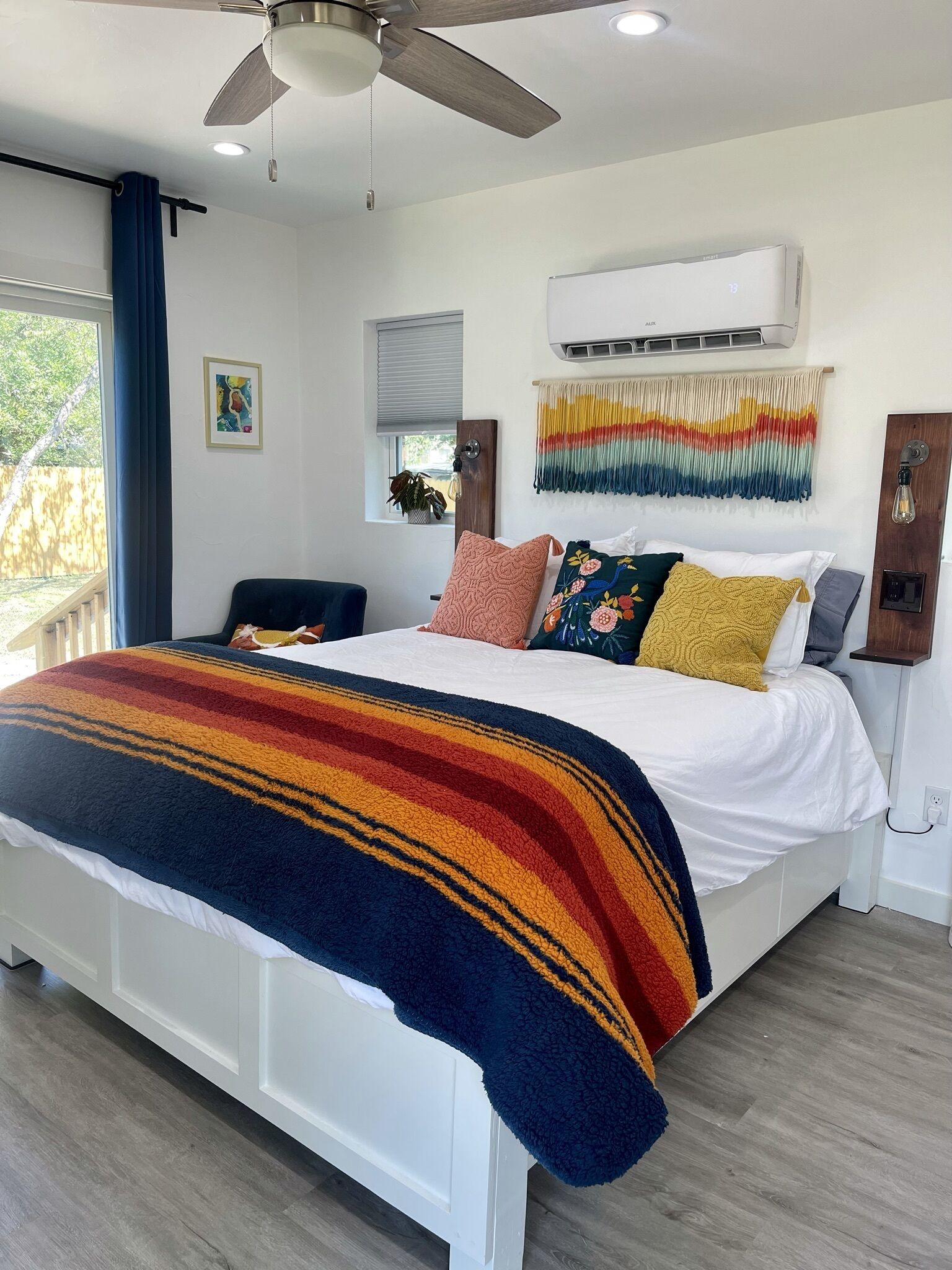 1 bedroom, iron/ironing board, travel crib, WiFi