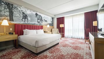 Habitación clásica, 1 cama de matrimonio grande | 1 dormitorio, escritorio, espacio para trabajar con un portátil