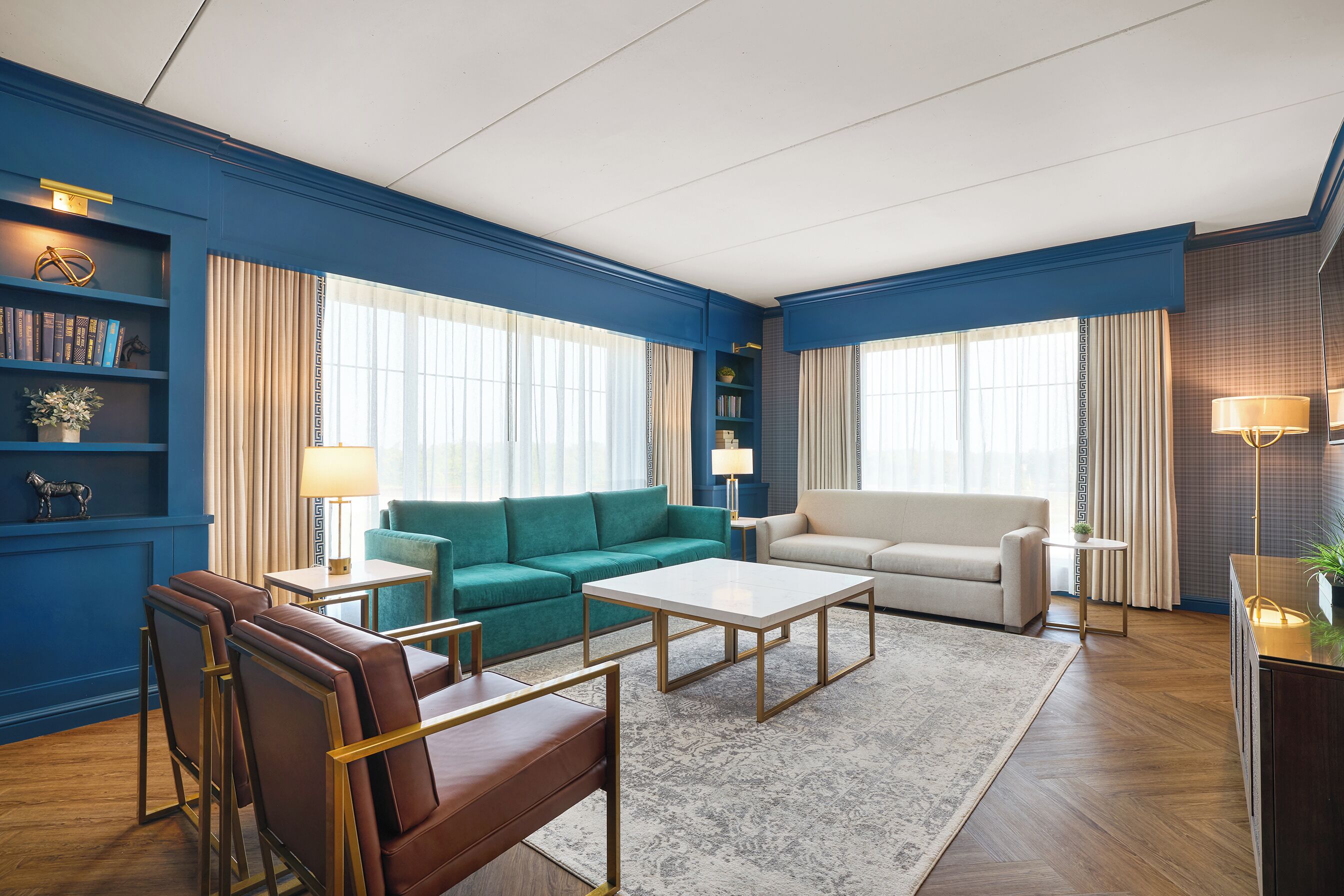 行政套房, 1 張特大雙人床 | 書桌、筆電工作空間、隔音、免費無線上網