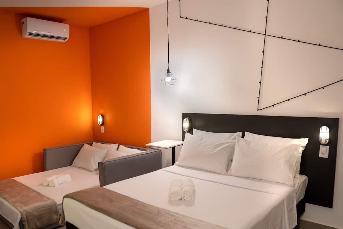 family room | 1 bedroom, desk, laptop workspace, soundproofing