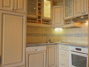 Oven, dishwasher, highchair - Cosy apartment for 6 guests with WIFI, TV and balcony (Les Boisses)