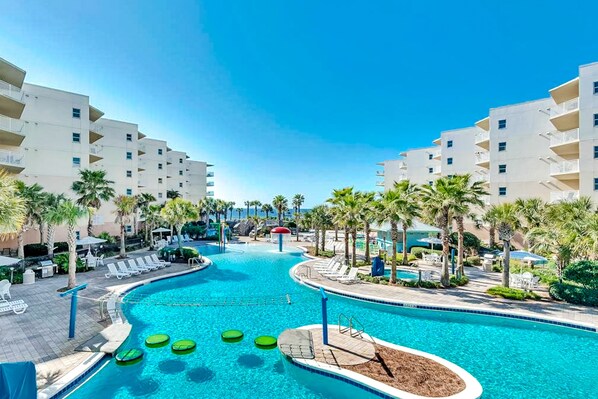 Et oppvarmet basseng