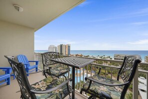 Condo, 3 Bedrooms | Balcony - Sterling Shores 718 By Bliss Beach Rentals (Destin)