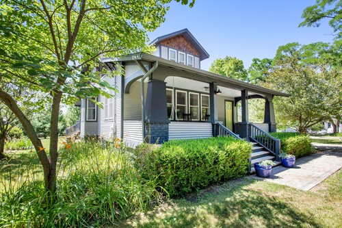 Family Home with Porch & Deck, Private Hot Tub, Firepit, & Fast WiFi - 1 Dog OK
