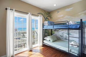 4 bedrooms, iron/ironing board, travel crib, WiFi