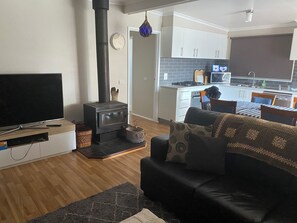 Fernseher, Kamin, Videospiele