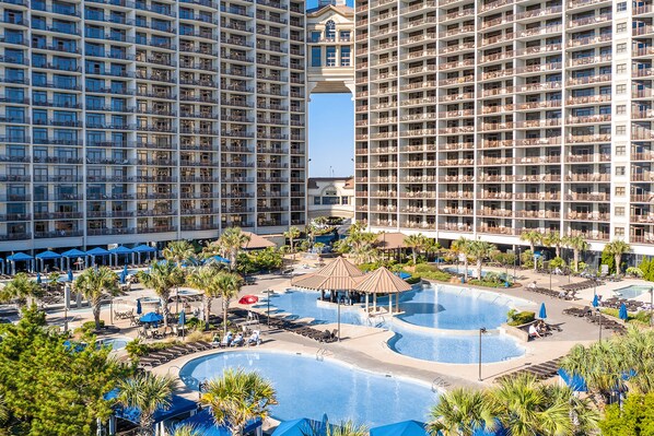 Indoor pool, a heated pool
