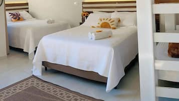 Familierom | Skrivebord for bærbar PC, wi-fi (inkludert) og sengetøy