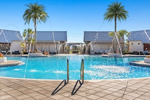 Beheizter Pool