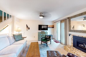 تلفزيون، مدفأة