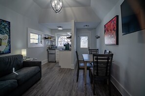 Living area - Cozy Cottage on Main Street! 1 Min walk to Gondola! New AC and Furnace Heat! (Breckenridge)