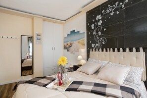 2 habitaciones, tabla de planchar con plancha y wifi gratis 