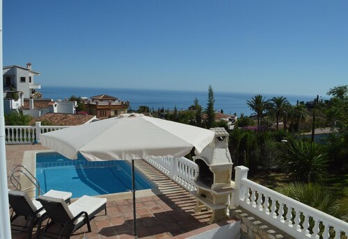 Villa 'Casa El Pescador' with Sea and Mountain View, Pool and Garden