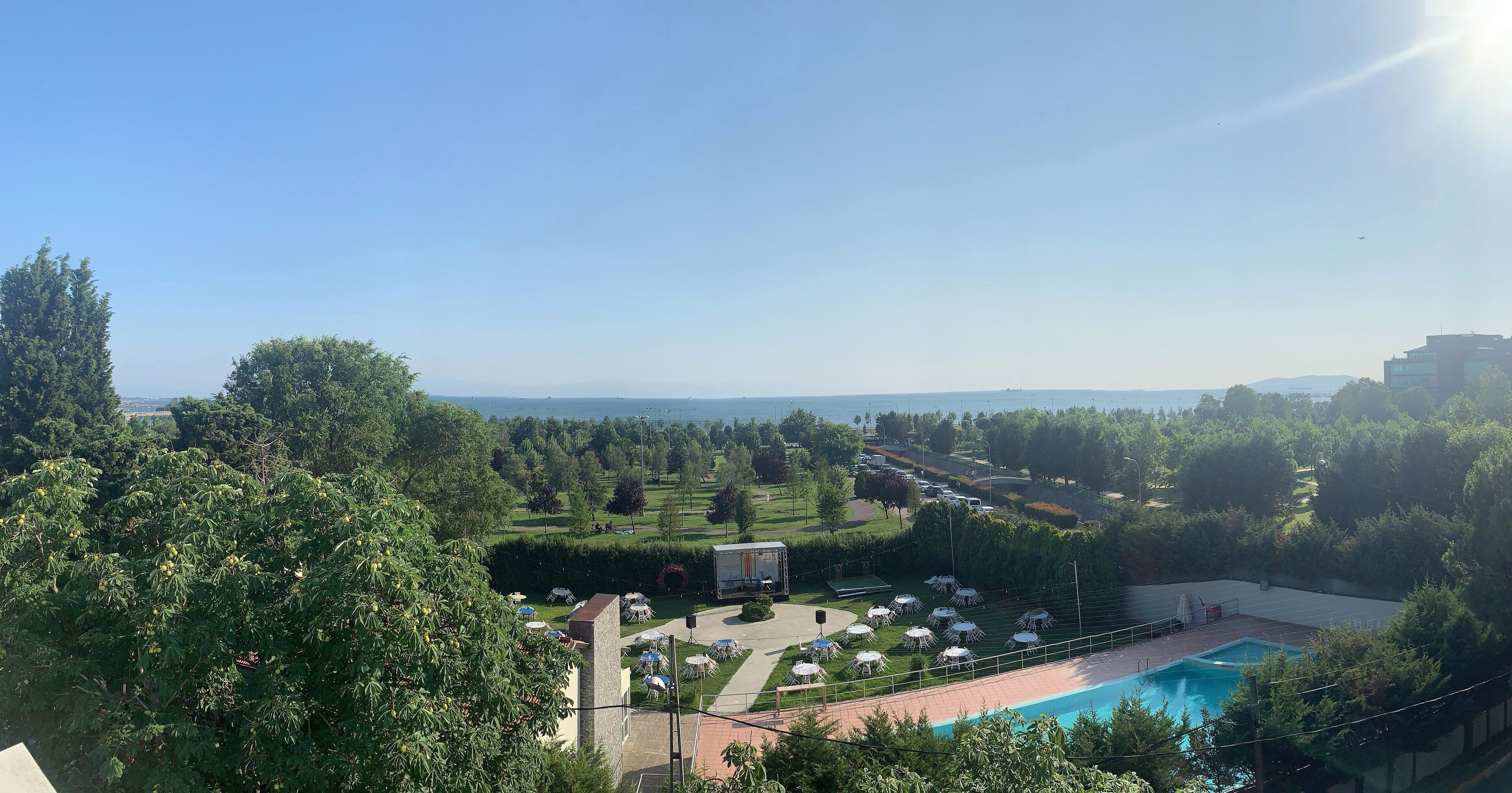 City view from property