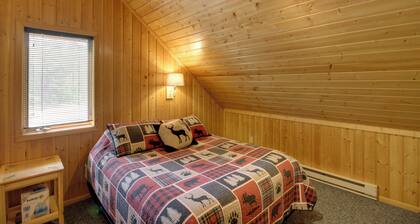 Cabin w/ Fireplace < 1 Mile to Lakes + Golf