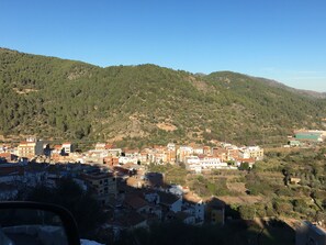 منظر من الجو على ارتفاع عالٍ