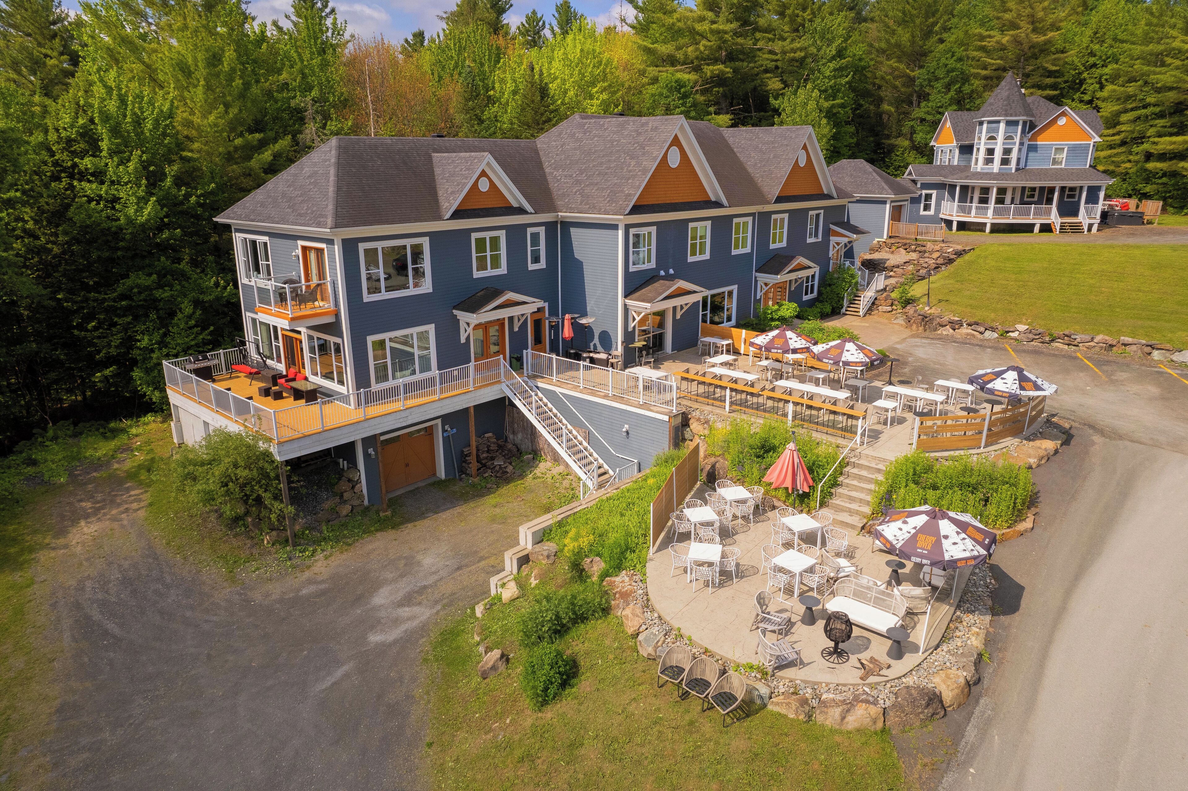 Voorkant van accommodatie