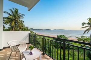 Deluxe Double Room, Oceanfront | Balcony