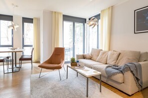 TV, fireplace - Villa Maxim, App. 3, Germany (Heringsdorf)