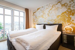 1 室のベッドルーム、WiFi、ベッドシーツ