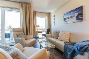 TV, fireplace - Quartier am Fischerstrand, App. 3 (Heringsdorf)