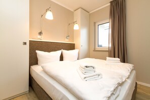2 Schlafzimmer, Zimmersafe, WLAN, Bettwäsche