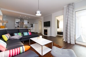 Tv och eldstad