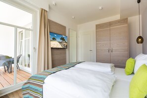 1 室のベッドルーム、セーフティボックス (室内)、WiFi、ベッドシーツ