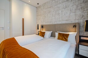 2 bedrooms, in-room safe, WiFi, bed sheets - Beachhouse Bansin, Penthouse Sunset (Heringsdorf)