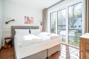 2 Schlafzimmer, Zimmersafe, WLAN, Bettwäsche