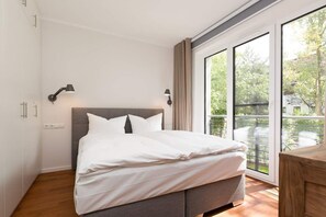 2 Schlafzimmer, Zimmersafe, WLAN, Bettwäsche