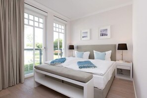 2 Schlafzimmer, Zimmersafe, WLAN, Bettwäsche