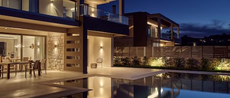 Overnatningsstedets facade