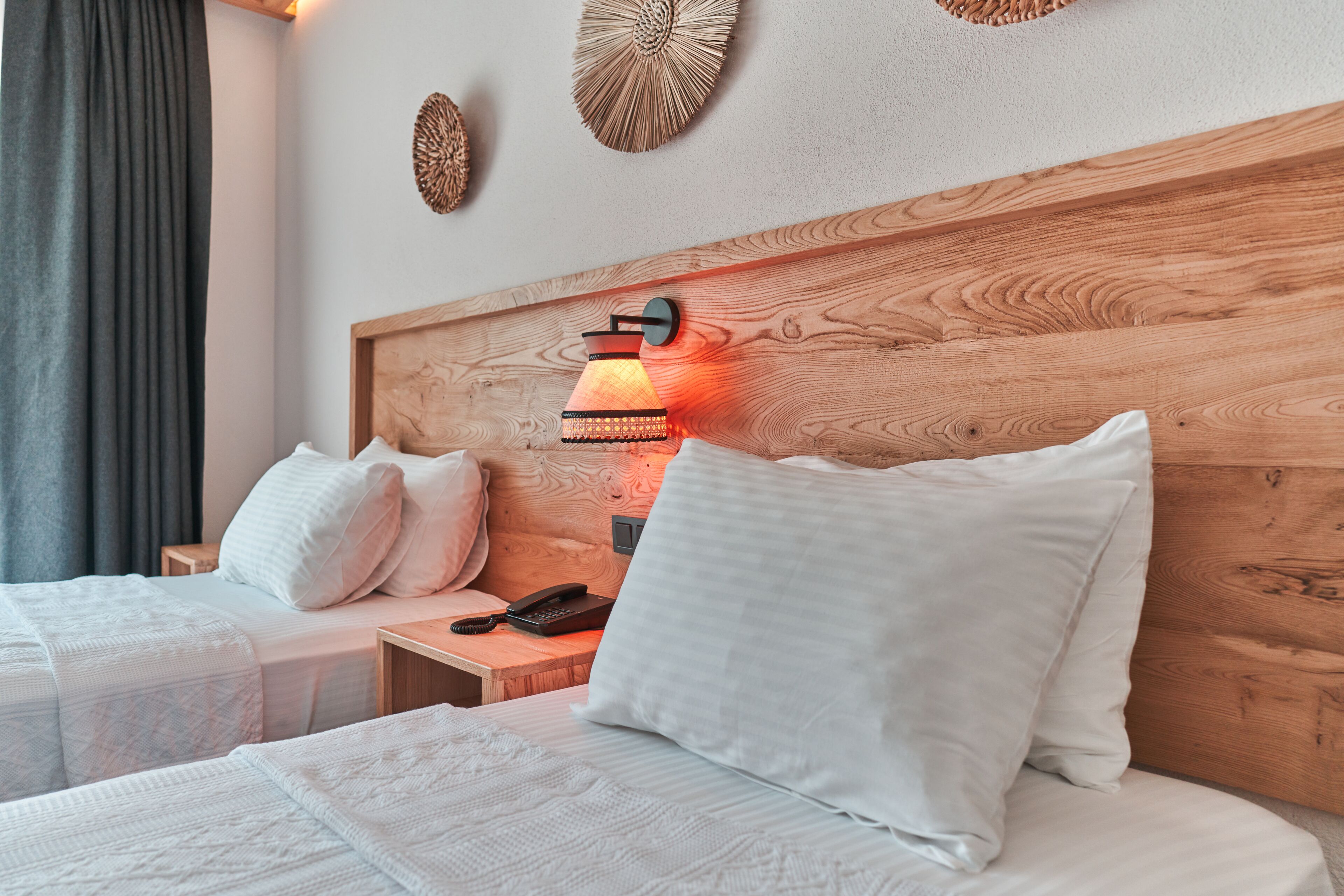 luxury twin room | egyptian cotton sheets, premium bedding, select comfort beds, minibar