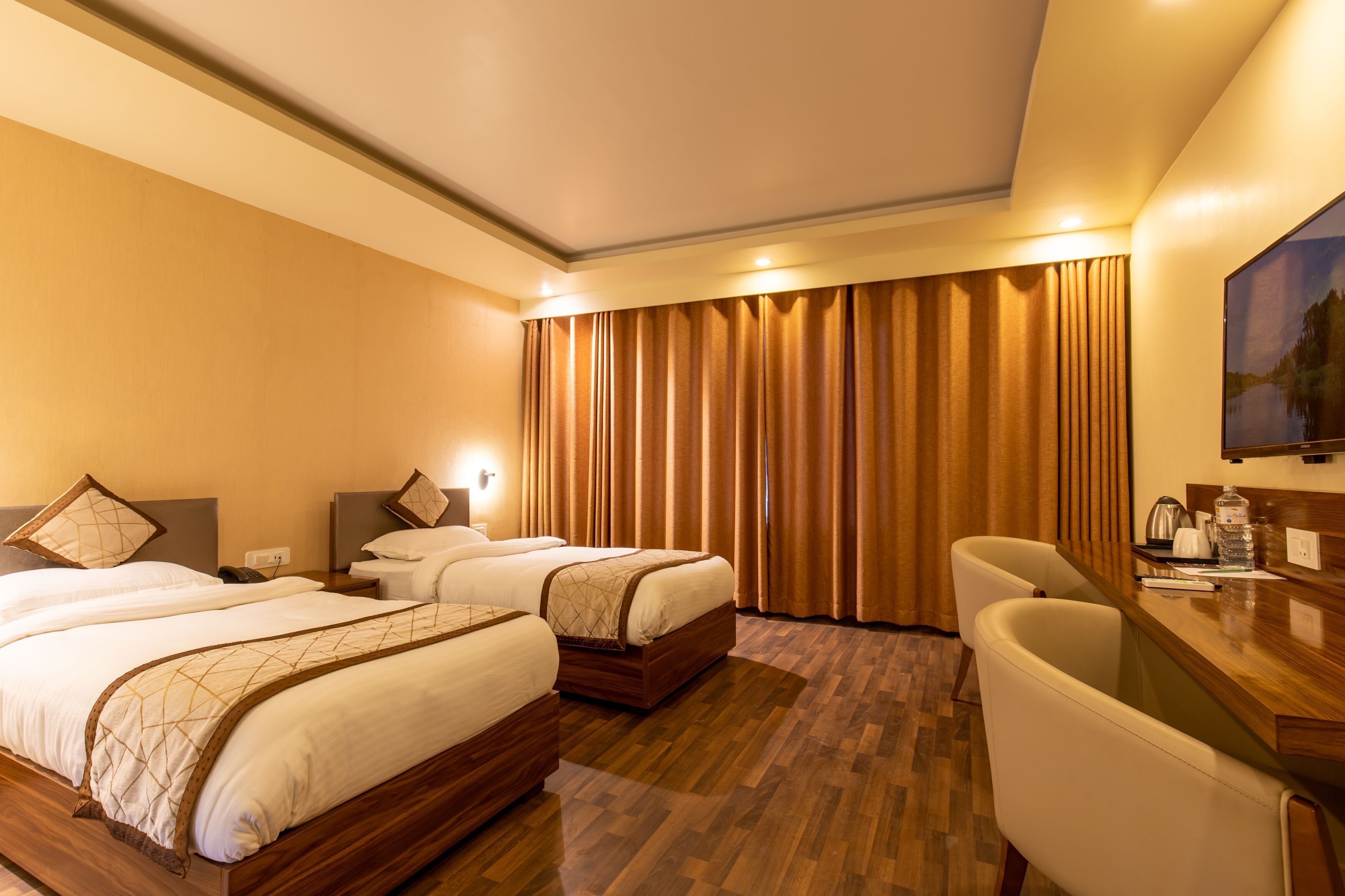 Free WiFi, bed sheets