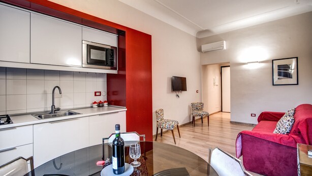 Apartemen Klasik | Dapur pribadi