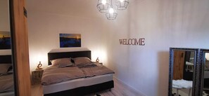 2 quartos, ferros/tábuas de passar roupa, Wi-Fi de cortesia