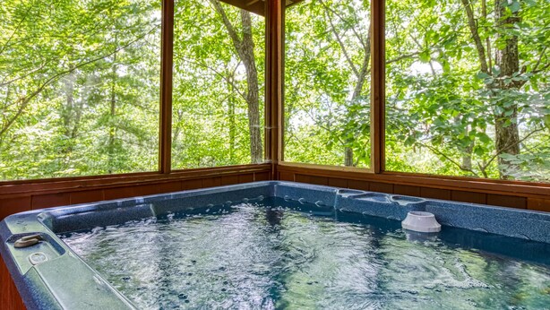 Hus, flere senger, fjellutsikt (Blue Mist Lodge #2914) | Innvendig