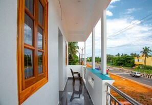 Vue depuis le balcon