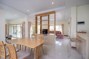 House, 2 Bedrooms, Terrace | Living area - Thara Cholapruek Resort (Ban Na)