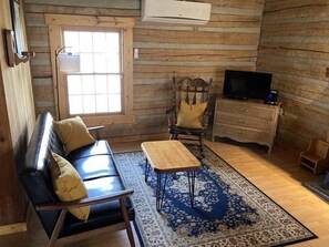 TV, fireplace, DVD player - Whippoorwill Ridge Cabin (Ravenna)