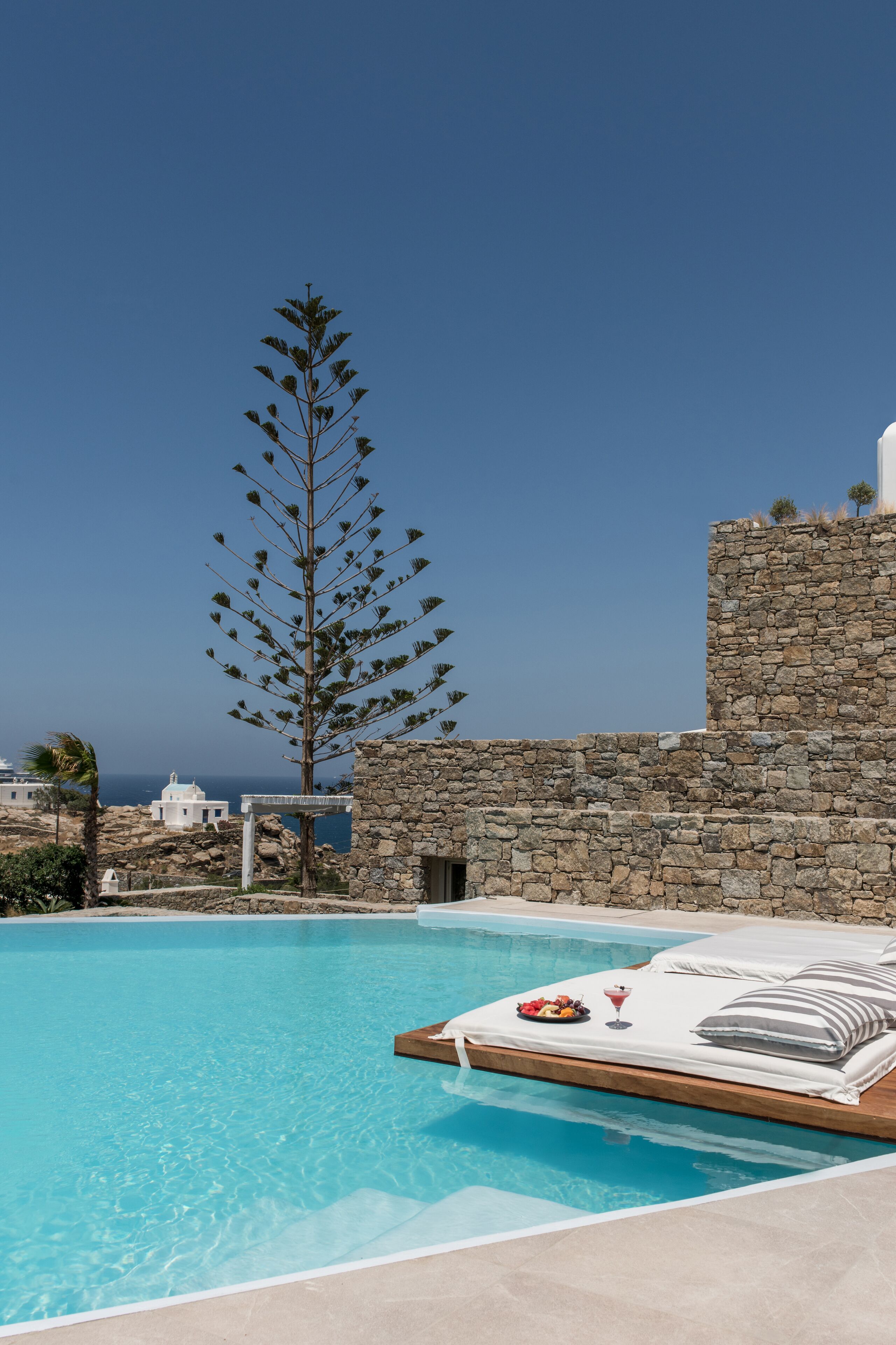 Seasonal outdoor pool